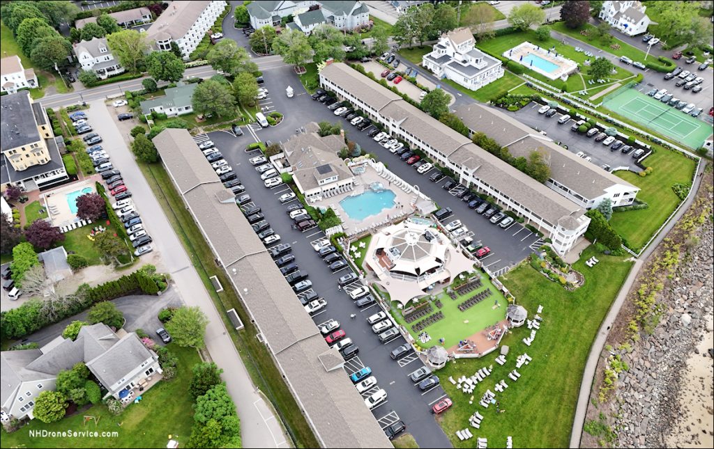 Anchorage by the Sea, Ogunquit ME - Drone View